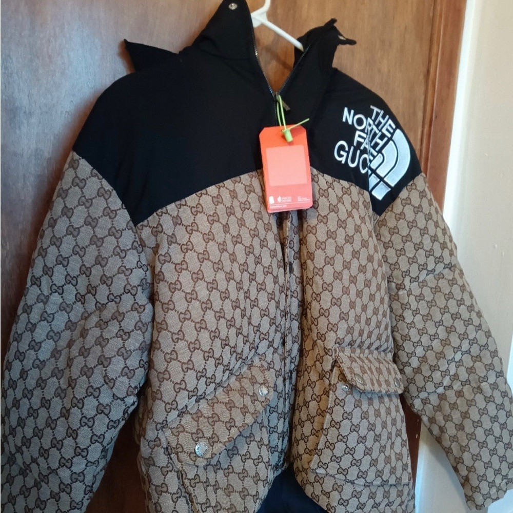 New north face Gucci puffer coat